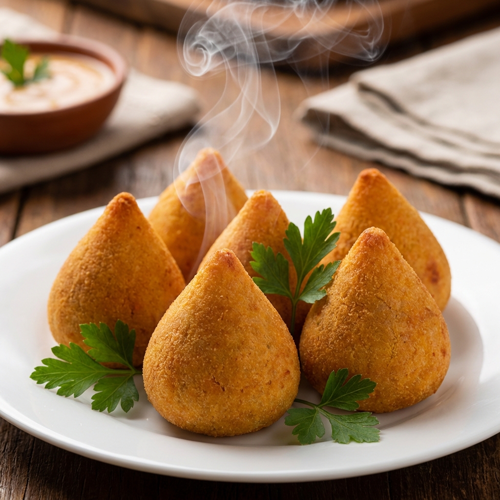 Coxinha de Batata Doce Fit