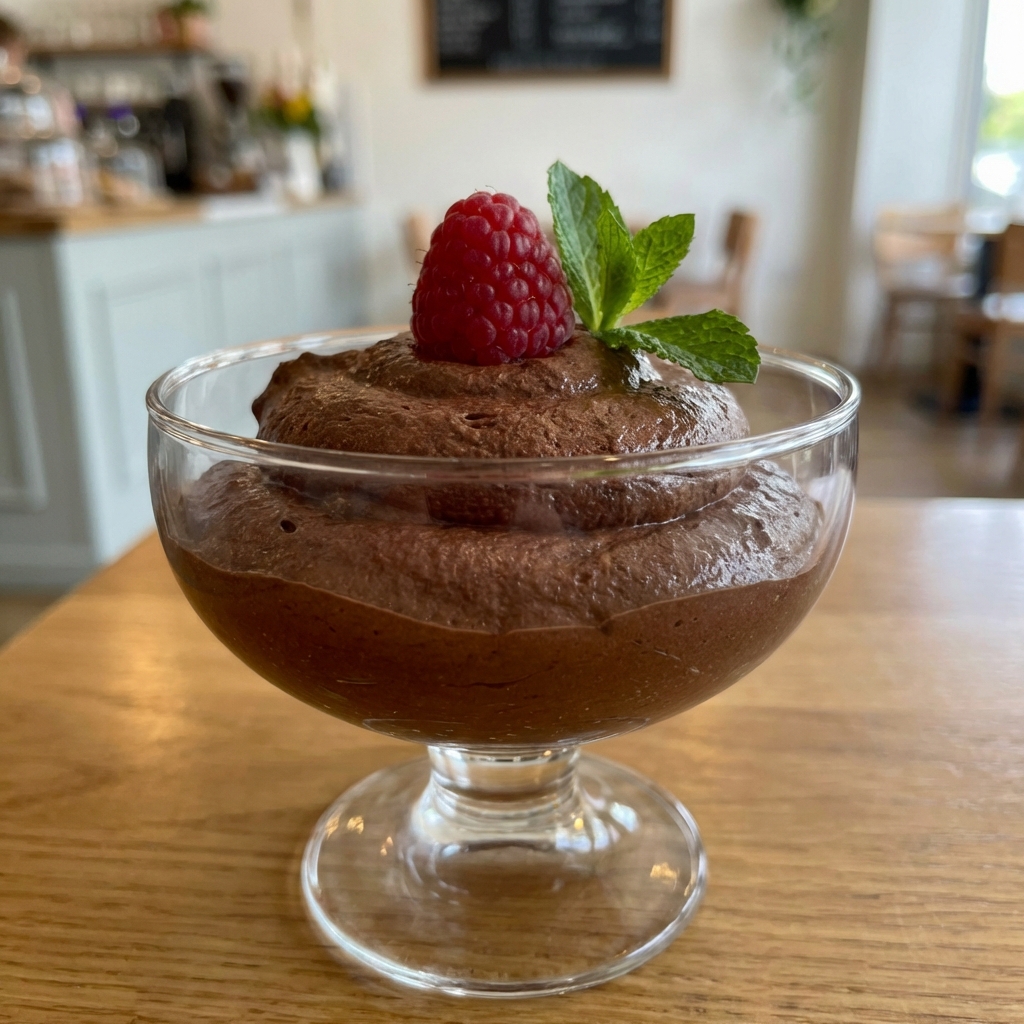 Mousse de Chocolate Sem Açúcar